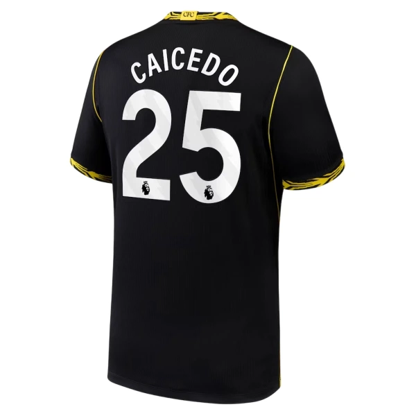 Camisolas Chelsea Caicedo 25 Equipamento Alternativo 26/27