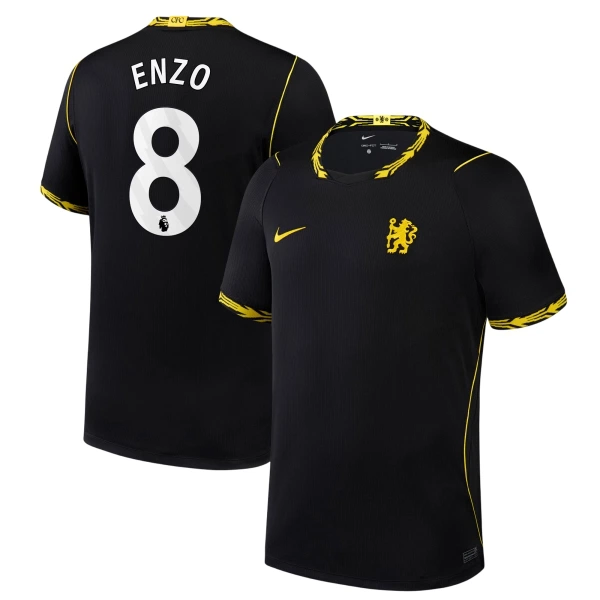 Camisolas Chelsea Enzo Fernández 8 Equipamento Alternativo 26/27