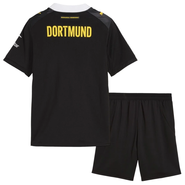 Camisolas Borussia Dortmund Criança Equipamento Alternativo 26/27