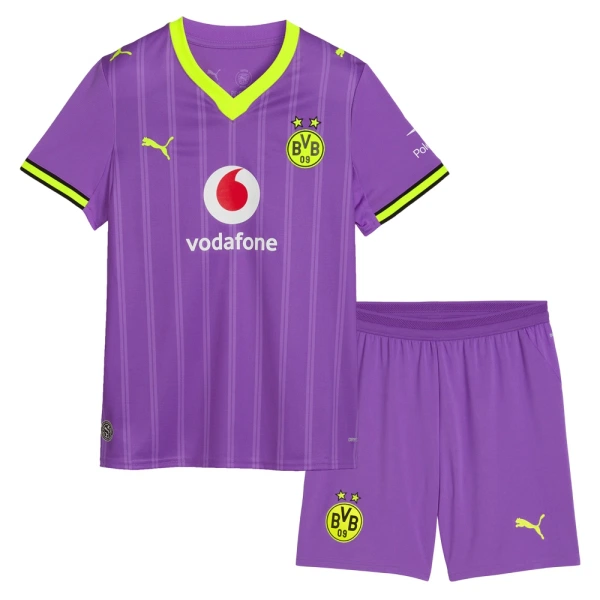 Camisolas Borussia Dortmund Criança Equipamento Terceiro 26/27