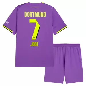 Camisolas Borussia Dortmund Jobe 7 Criança Equipamento Terceiro 26/27