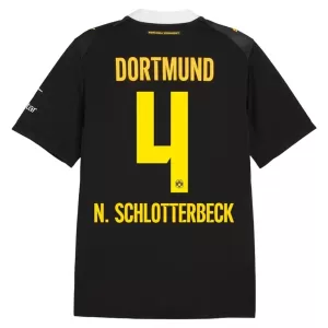 Camisolas Borussia Dortmund Nico Schlotterbeck 4 Equipamento Alternativo 26/27
