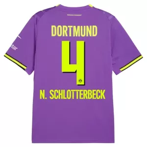 Camisolas Borussia Dortmund Nico Schlotterbeck 4 Equipamento Terceiro 26/27