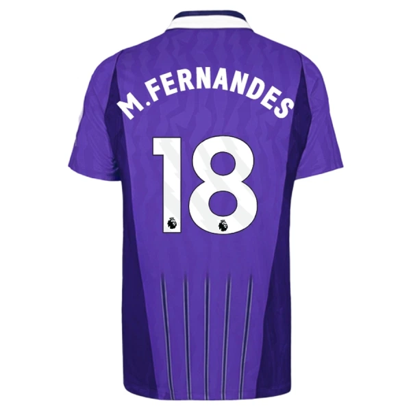 Camisolas Tottenham Hotspur M. Fernandes 18 Equipamento Terceiro 26/27 Camisolas Tottenham Hotspur M. Fernandes 18 Equipamento Terceiro 26/27