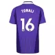 Camisolas Tottenham Hotspur Tonali 16 Criança Equipamento Terceiro 26/27