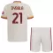 Camisolas AS Roma Paulo Dybala 21 Criança Equipamento Alternativo 26/27