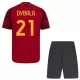 Camisolas AS Roma Paulo Dybala 21 Criança Equipamento Principal 26/27 Camisolas AS Roma Paulo Dybala 21 Criança Equipamento Principal 26/27
