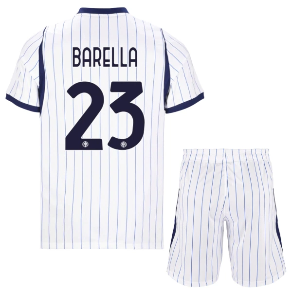 Camisolas Inter Milan Barella 23 Criança Equipamento Alternativo 26/27