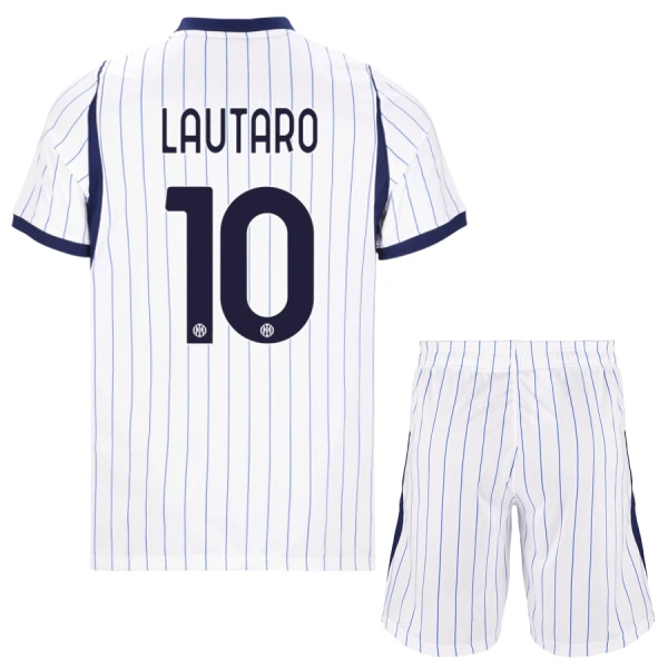 Camisolas Inter Milan Lautaro Martínez 10 Criança Equipamento Alternativo 26/27