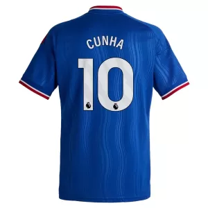 Camisolas Manchester United Cunha 10 Equipamento Alternativo 26/27