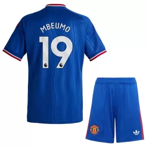 Camisolas Manchester United Mbeumo 19 Criança Equipamento Alternativo 26/27