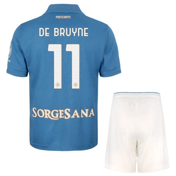 Camisolas Napoli Kevin De Bruyne 11 Criança Equipamento Principal 26/27