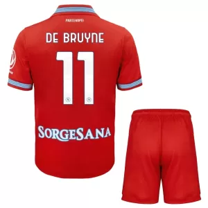 Camisolas Napoli Kevin De Bruyne 11 Criança Equipamento Terceiro 26/27