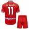 Camisolas Napoli Kevin De Bruyne 11 Criança Equipamento Terceiro 26/27