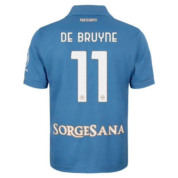 Camisolas Napoli Kevin De Bruyne 11 Equipamento Principal 26/27