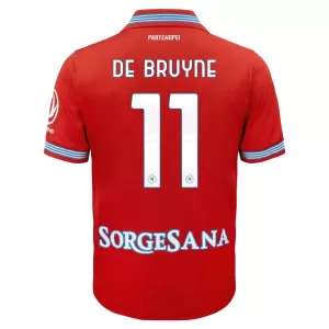 Camisolas Napoli Kevin De Bruyne 11 Equipamento Terceiro 26/27