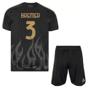 Camisolas Juventus Bremer 3 Criança Equipamento Terceiro 26/27