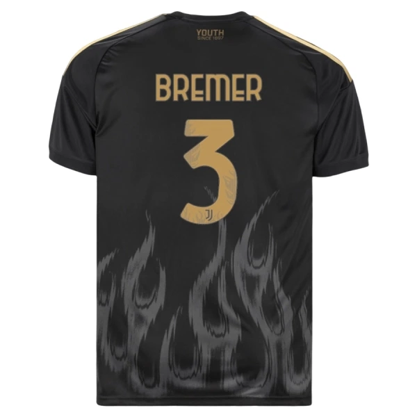 Camisolas Juventus Bremer 3 Equipamento Terceiro 26/27