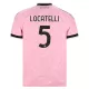 Camisolas Juventus Locatelli 5 Equipamento Alternativo 26/27 Camisolas Juventus Locatelli 5 Equipamento Alternativo 26/27