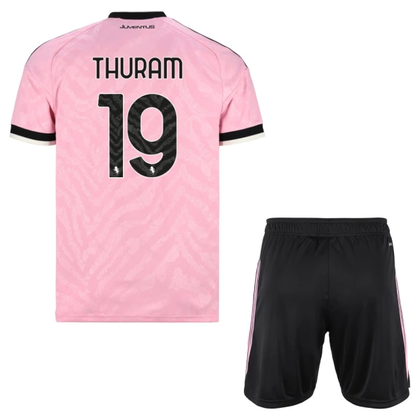 Camisolas Juventus Thuram 19 Criança Equipamento Alternativo 26/27 Camisolas Juventus Thuram 19 Criança Equipamento Alternativo 26/27