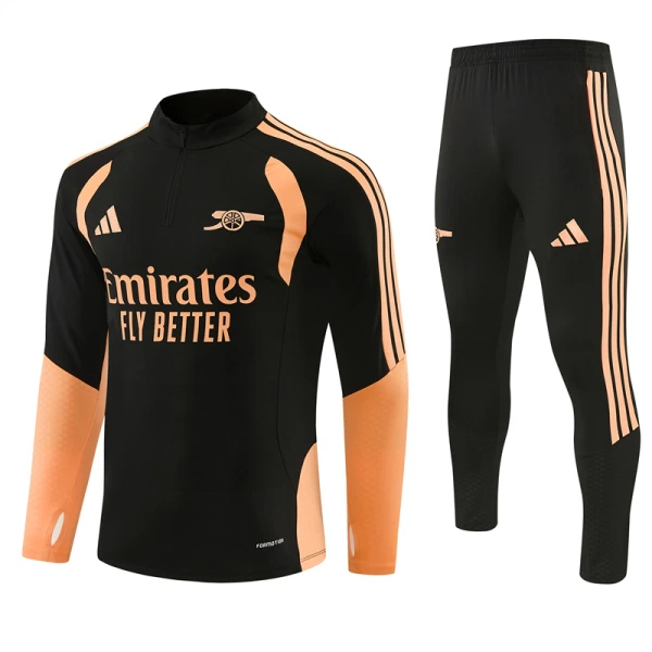 Arsenal Conjunto de Moletom de Treino 26/27 Preto Arsenal Conjunto de Moletom de Treino 26/27 Preto