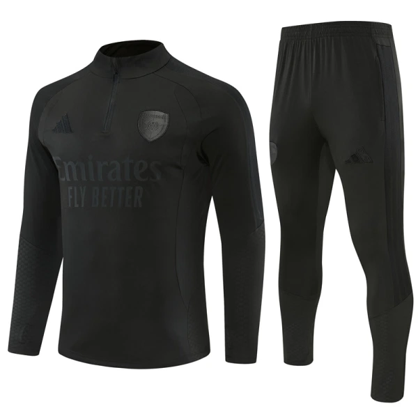 Arsenal Conjunto de Moletom de Treino 26/27 Preto Arsenal Conjunto de Moletom de Treino 26/27 Preto