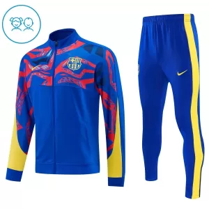 Barcelona Casaco de Treino Conjunto Criança 26/27 Azul