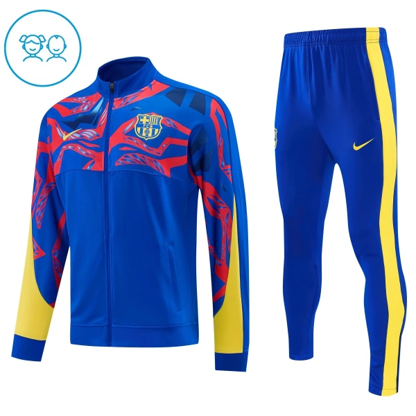 Barcelona Casaco de Treino Conjunto Criança 26/27 Azul Barcelona Casaco de Treino Conjunto Criança 26/27 Azul
