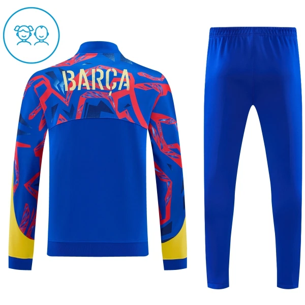Barcelona Casaco de Treino Conjunto Criança 26/27 Azul