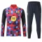 Barcelona Conjunto de Moletom de Treino 26/27 Vermelho