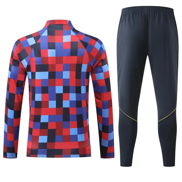 Barcelona Conjunto de Moletom de Treino 26/27 Vermelho