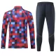 Barcelona Conjunto de Moletom de Treino 26/27 Vermelho