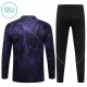 Barcelona Conjunto de Moletom de Treino Criança 26/27 Preto