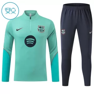 Barcelona Conjunto de Moletom de Treino Criança 26/27 Verde