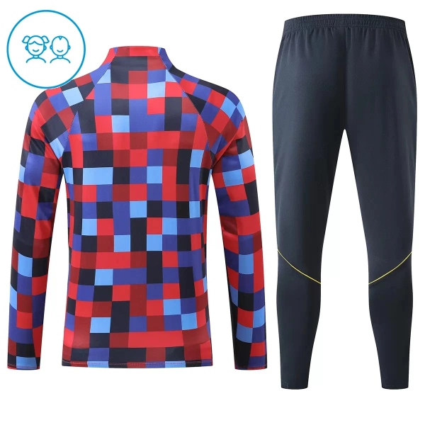 Barcelona Conjunto de Moletom de Treino Criança 26/27 Vermelho