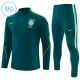 Brasil Conjunto de Moletom de Treino Criança 26/27 Verde Brasil Conjunto de Moletom de Treino Criança 26/27 Verde