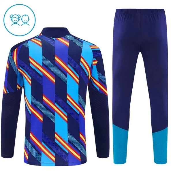 Espanha Conjunto de Moletom de Treino Criança 26/27 Azul