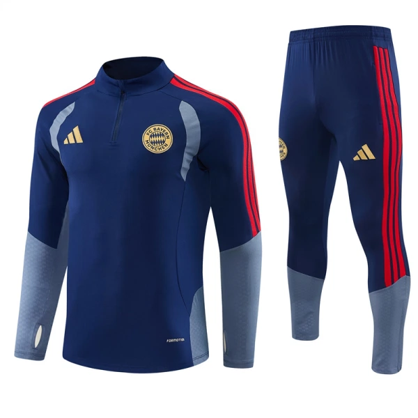 FC Bayern de Munique Conjunto de Moletom de Treino 26/27 Azul FC Bayern de Munique Conjunto de Moletom de Treino 26/27 Azul
