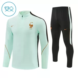França Conjunto de Moletom de Treino Criança 26/27 Branco