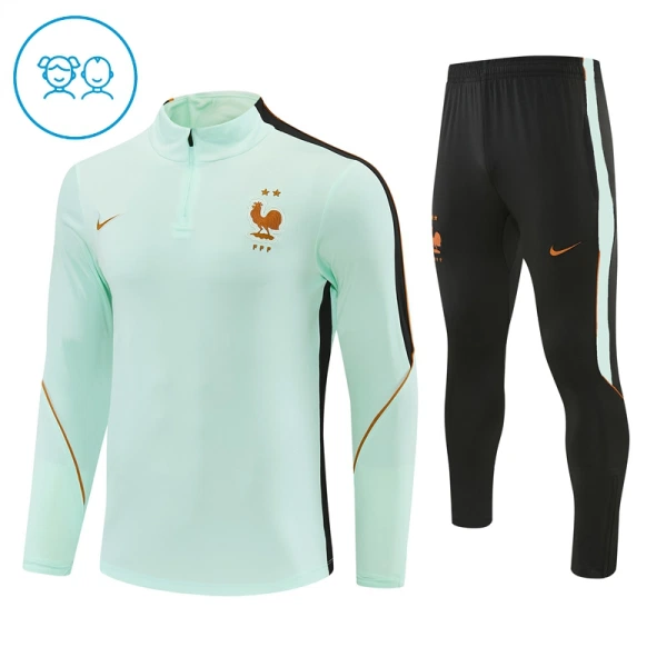 França Conjunto de Moletom de Treino Criança 26/27 Branco França Conjunto de Moletom de Treino Criança 26/27 Branco