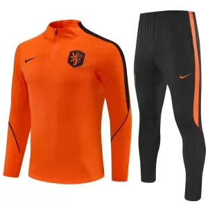 Holanda Conjunto de Moletom de Treino 26/27 Laranja