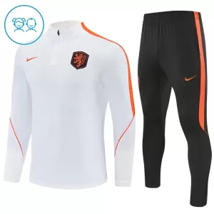 Holanda Conjunto de Moletom de Treino Criança 26/27 Branco