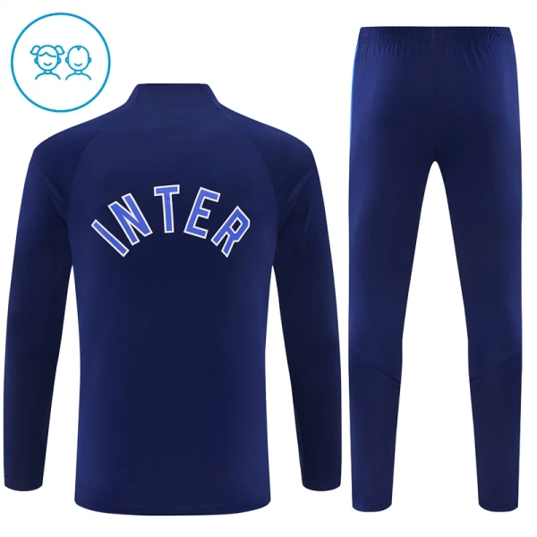Inter Milan Conjunto de Moletom de Treino Criança 26/27 Azul