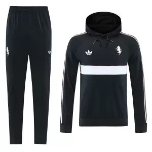 Juventus Capuz Conjunto de Moletom de Treino 26/27 Preto
