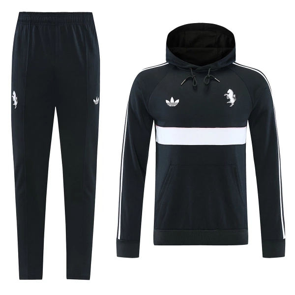 Juventus Capuz Conjunto de Moletom de Treino 26/27 Preto Juventus Capuz Conjunto de Moletom de Treino 26/27 Preto