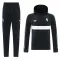 Juventus Capuz Conjunto de Moletom de Treino 26/27 Preto
