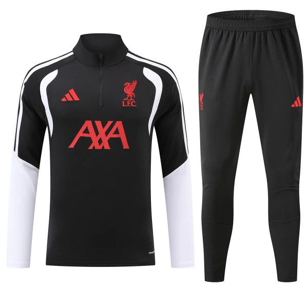Liverpool Conjunto de Moletom de Treino 26/27 Preto Liverpool Conjunto de Moletom de Treino 26/27 Preto