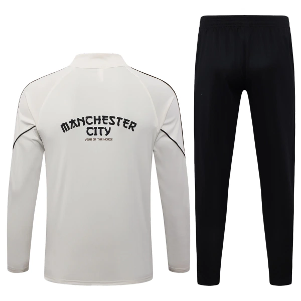 Manchester City Conjunto de Moletom de Treino 26/27 Cinza