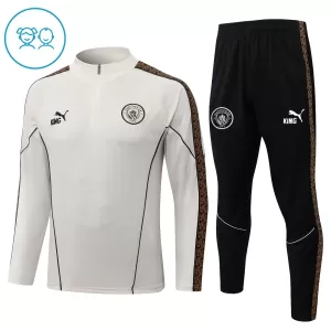 Manchester City Conjunto de Moletom de Treino Criança 26/27 Cinza