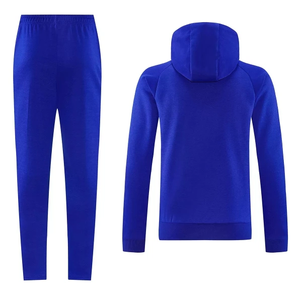 Manchester United Capuz Conjunto de Moletom de Treino 26/27 Azul